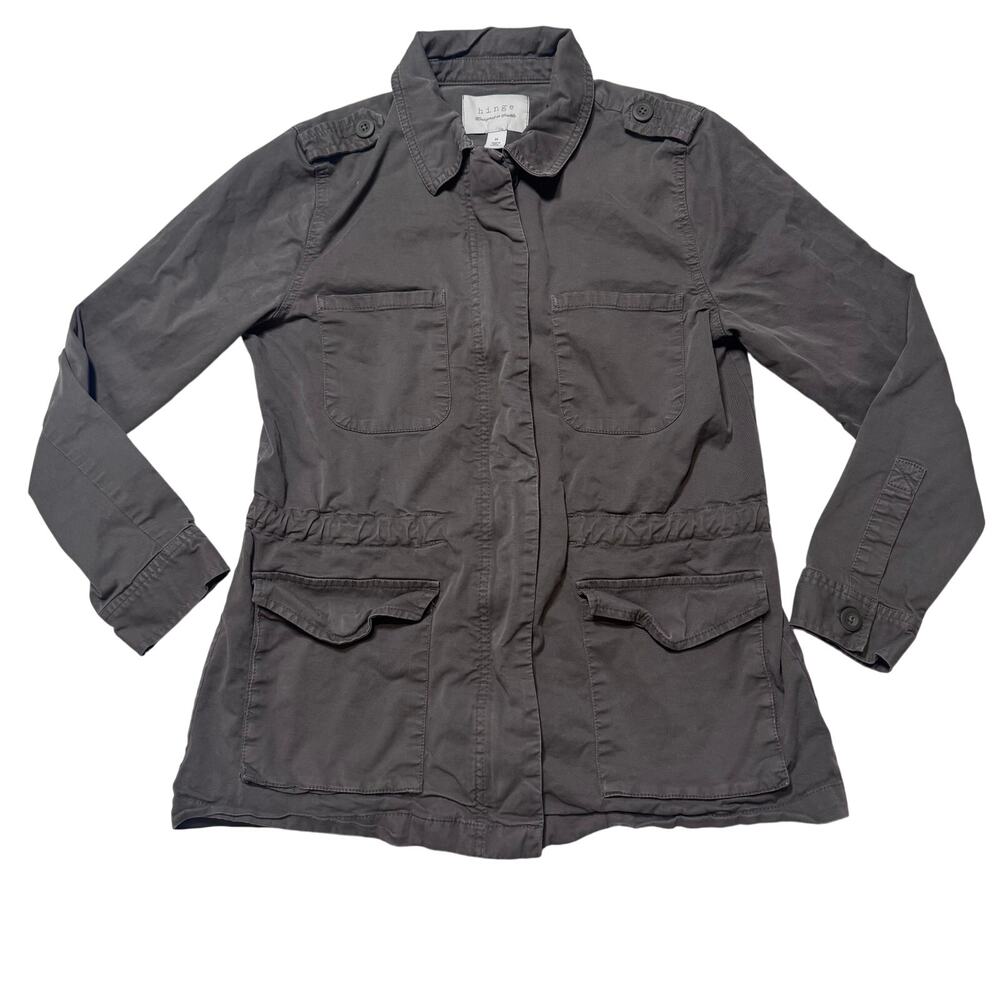 Hinge Utility Jacket Military  Cargo Jacket Olive Green Medium Nordstrom